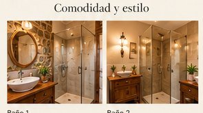 Inspiración visual de baños con ducha